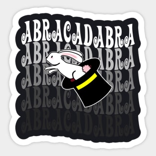 Abra Cadabra Sticker